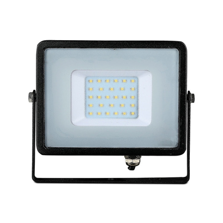 Reflektor LED 30W 2400lm 3000K IP65 Black Samsung Chip VT-30-B V-TAC