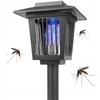 LED insekticid poháněný solární svítilnou Zahradní lampa IP44 Venkovní soumrakový senzor