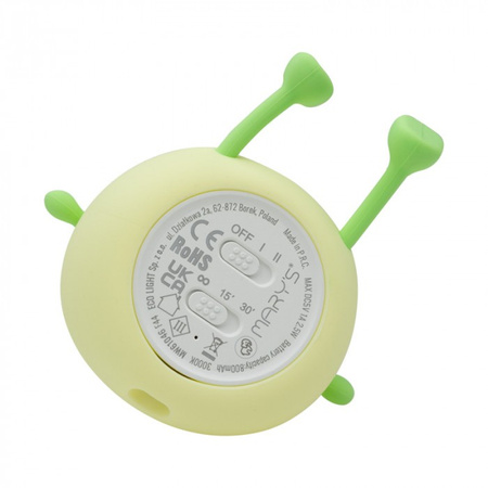Dětské noční světlo LED 2,5W 3000K Warm USB dobíjecí 800mAh Green MANGO MARY'S