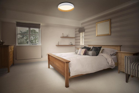 Stropní svítidlo LED Plafond 24W 1200lm 3000K teplá 120° bílá hnědá stmívatelná Orbis Livia Osram