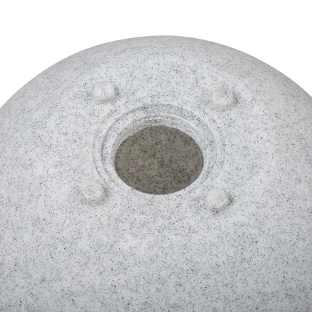STONO STONE BALL E27 IP65 39cm Grey KANLUX Venkovní kladívková zahradní lampa