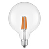 LED žárovka G125 Sphere E27 7,2W = 100W 1521lm 2700K Warm 330° Filament CLASSIC ENERGETICKÁ ÚSPORNOST Osram