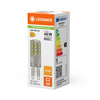 LED žárovka G9 4,5W = 48W 600lm 2700K teplá bílá 320° Ledvance