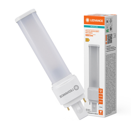 LED žárovka DULUX G24d-1 6W = 13W 660lm 4000K neutrální bílá LEDVANCE