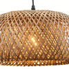 E27 Béžový bambus BAMBOO NATURAL Sanico Goldlux Závěsné svítidlo