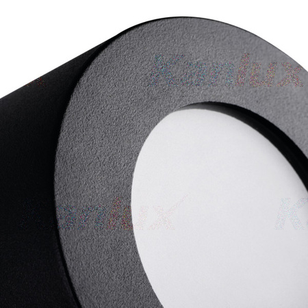 Stropní svítidlo Spot Tuba LED Halogen GU10 Round Black IP44 Sani Kanlux