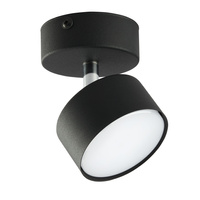 CLARK BLACK povrchové bodové stropní svítidlo Black Chrome Modern GX53 3402 TK Lighting