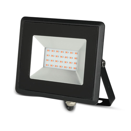 Reflektor LED 20W 1700lm IP65 Black Red Light SMD VT-4021-C V-TAC