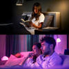 LED žárovka E27 A60 8W = 60W 806lm 2200-6500K CCT + RGB SMART Smart Bluetooth ZigBee White and Color Ambiance + Bridge Bridge Philips HUE Starter Kit