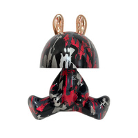 Dekorativní LED lampa 2,5 W 59 lm 4000K neutrální černá červená zlatá stmívatelná Fancy Sanico Goldlux