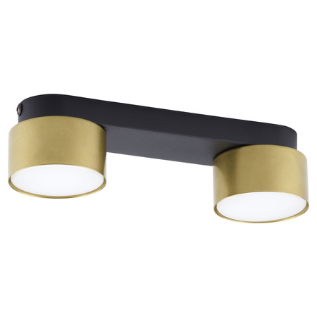 SPACE BLACK/GOLD Plafond Povrchové stropní svítidlo moderní 2xGX53 6141 TK Lighting