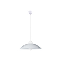 Stropní závěsné svítidlo E27 White Classic Bloomy Rabalux