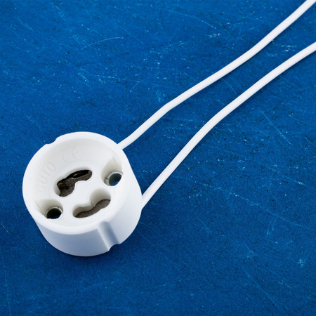 10x keramická patice pro žárovky LED GU10