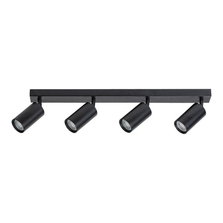 Stropní svítidlo Halogenový reflektor GU10 Black Minimalist Solo Rabalux