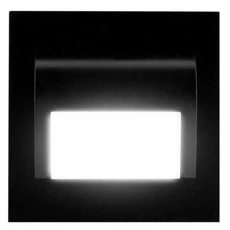 DECORUS 9 LED 1.2W Černé svítidlo pro studené schodiště ProVero