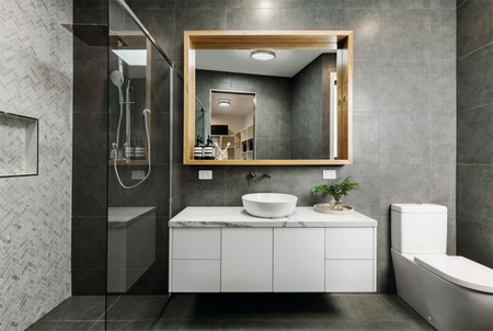 LED stropní plafon E27 IP44 nikl JURBA KANLUX