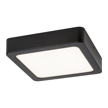 Plafond LED stropní svítidlo 12W 1035lm 4000K Black Minimalist Shaun Rabalux
