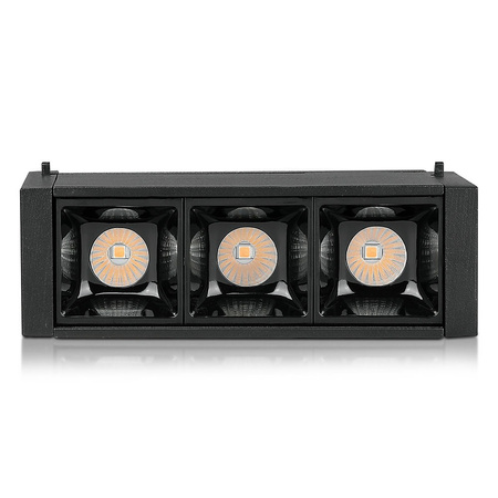 LED pásový reflektor 3x1W 4000K Černá SMD IP20 magnetický systém 24V VT-4143 V-TAC