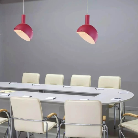 Závěsné svítidlo Svítidlo E14 Pohyblivé stínítko růžové VT-7100 V-TAC