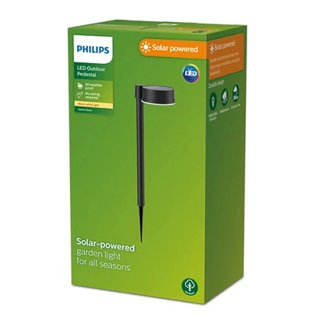 LED solární světlo VYNCE 1,5W 2700K IP44 Dusk Sensor PHILIPS