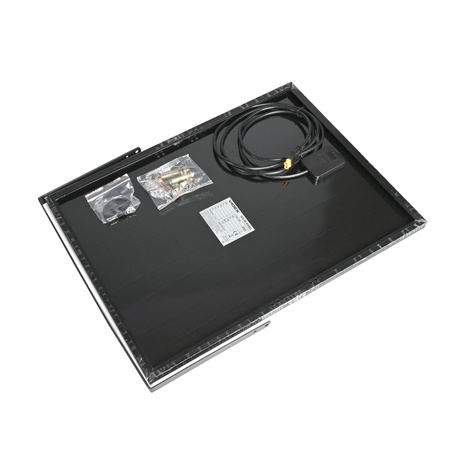 LED reflektor Solar 35W 3740lm 5000K Neutrální 90° 9,6V IP65 IK07 Povrchová montáž Šedá VIDEX