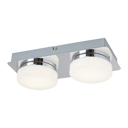 Nástěnné LED bodové svítidlo 10W 800lm 4000K Chrome Modern Hilary 5662 Rabalux