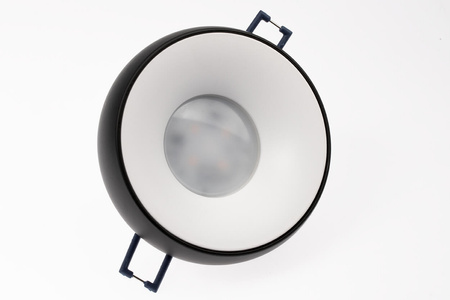 Halogenová Podhledové svítidlo GU10, IP44 Stálá Kulatá Černá COLOSEUM LUMILED