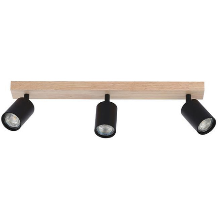 Spot Tuba Stropní svítidlo Reflektor Halogenové svítidlo 3x GU10 Pohyblivé Černohnědé Dabi Masterled