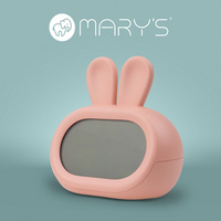 Dětský elektronický budík zelený USB dobíjecí 1200mAh MARY'S KINGDOM