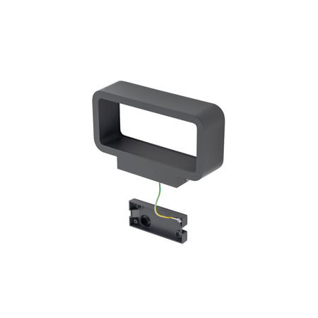 Zahradní lampa Nástěnná lampa MUNO LED 6776 IP54 6W 3000K Grafit Nowodvorski