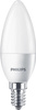 Sada 6x LED žárovka E14 B35 4,9W = 40W 470lm 2700K Teplá matná PHILIPS
