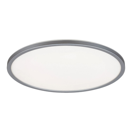Plafond LED stropní světlo 22W 2000lm 4000K RGB Silver Timer Moderní Rasmus Rabalux