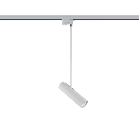 PROFIL EYE SUPER A LED GU10 Závěsná kolejnicová lampa Bílá Posuvná dráha Bodové světlo Jednofázové 9324 Nowodvorski