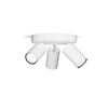 Reflektorové stropní svítidlo 3x GU10 IP44 bílé Kosipo Philips