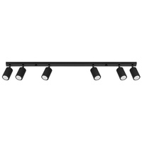 Bodové stropní svítidlo Tuba 6x GU10 Black Carbon Deep Space SL.1585 Sollux