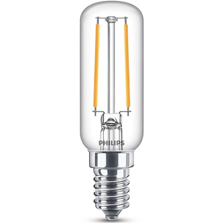 LED žárovka E14 T25 2.1W = 25W 250lm 2700K Teplá bílá Filament PHILIPS