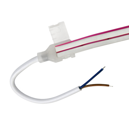1-stranný konektor pro NEON LED pásky s 2PIN 12MM kabelem