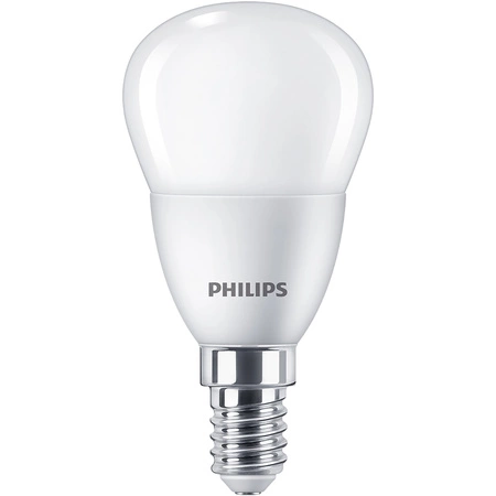 LED žárovka E14 Ball P45 4,9W = 40W 470lm 4000K Neutral Essential Philips