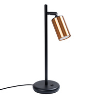 WINX GU10 černá měď Moderní stolní lampa SOLLUX