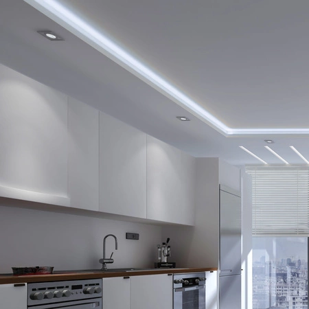 LED pásek 12V 10W 300LED 2835 Studený 8mm 5m