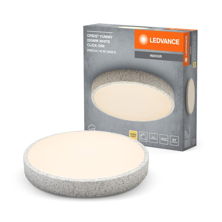 Plafond LED stropní světlo 16W 1000lm 3000K teplá stmívatelná bílá 28cm Orbis Ledvance