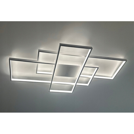 LED lustrová stropní lampa 126W CCT GALAXIS HYDRA bílá + dálkové ovládání