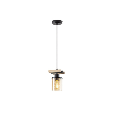 Stropní závěsná lampa E27 černá Moderní Niylah Rabalux
