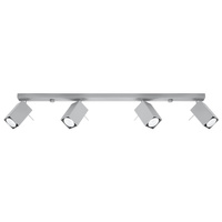 MERIDA stropní svítidlo 4xGU10 Reflektor Halogenové svítidlo Moving 80cm Grey SOLLUX