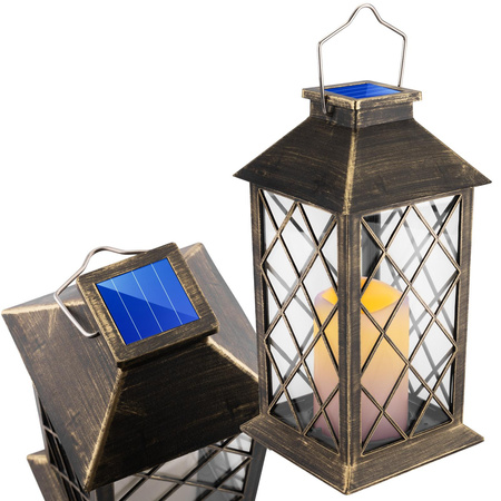 Solární zahradní LED lampa stojící IP44 závěsná LIRIO 2 lucerna LUMILED