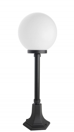 Venkovní zahradní lampa stožár LANTERN E27 CLASSIC BALLS K 5002/3/KP 250 73cm černá Su-Ma