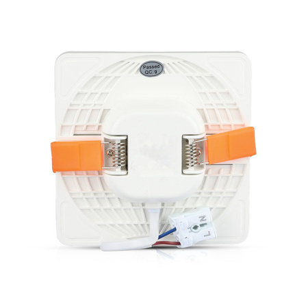 Zapuštěný 18W 6400K čtvercový panel SAMSUNG CHIP VT-619SQ V-TAC LED pod omítku