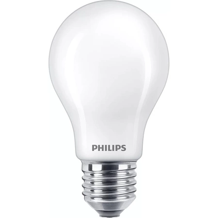 LED žárovka E27 A60 3.4W = 40W 470lm 2700 Teplá bílá Filament Milky PHILIPS Stmívatelné
