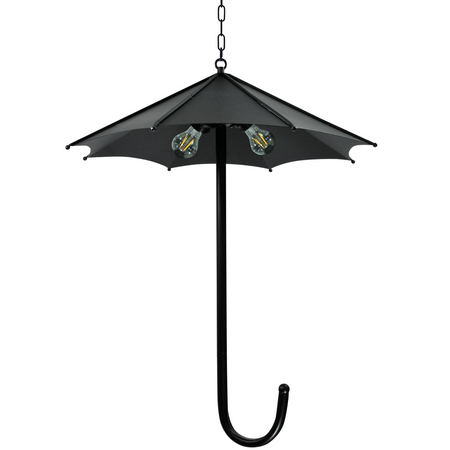 Stropní závěsné svítidlo Lustr 3xE27 UMBRELLA Black - GOLDLUX (Polux)