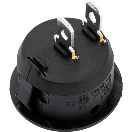 Přepínač kolébkový ON/OFF ,Černá LUMILED